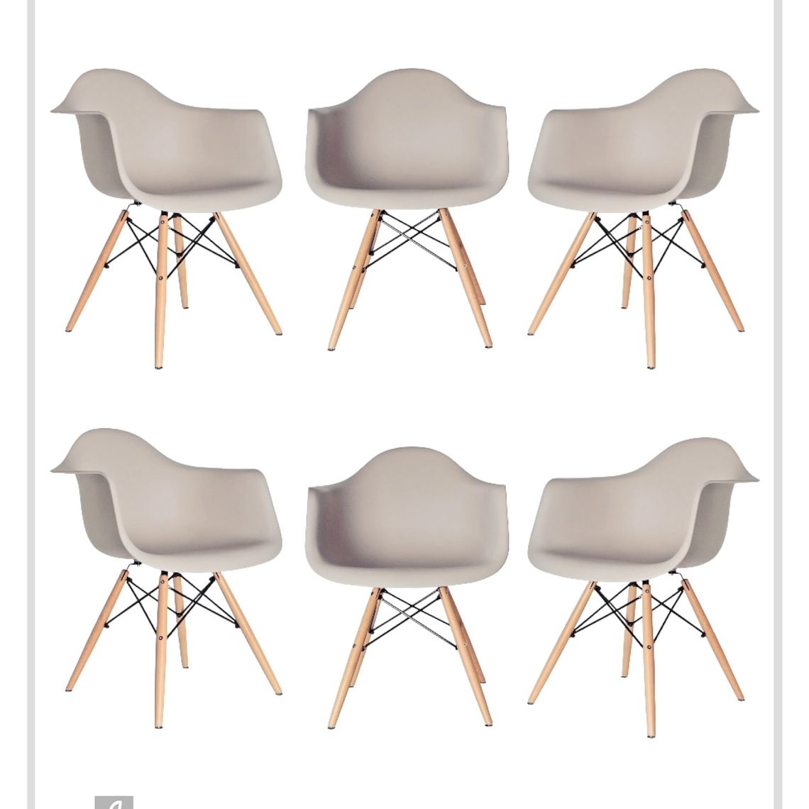 Pack Butacas Eames 20