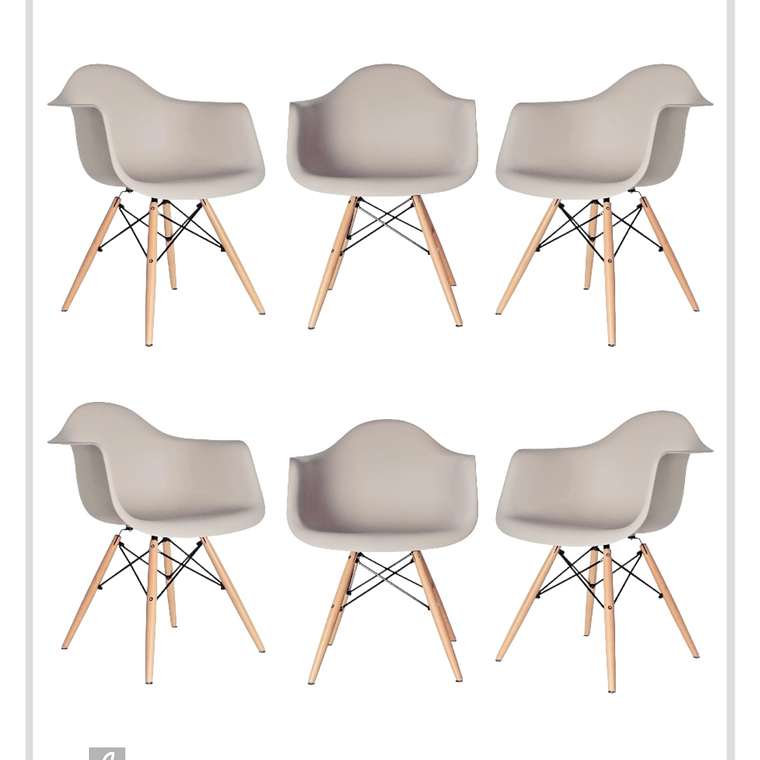 Pack Butacas Eames 20