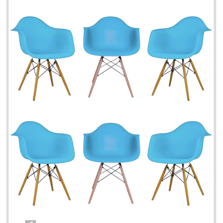 Pack Butacas Eames 26