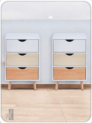 Pack Veladores 3 Niveles (2 undidades)