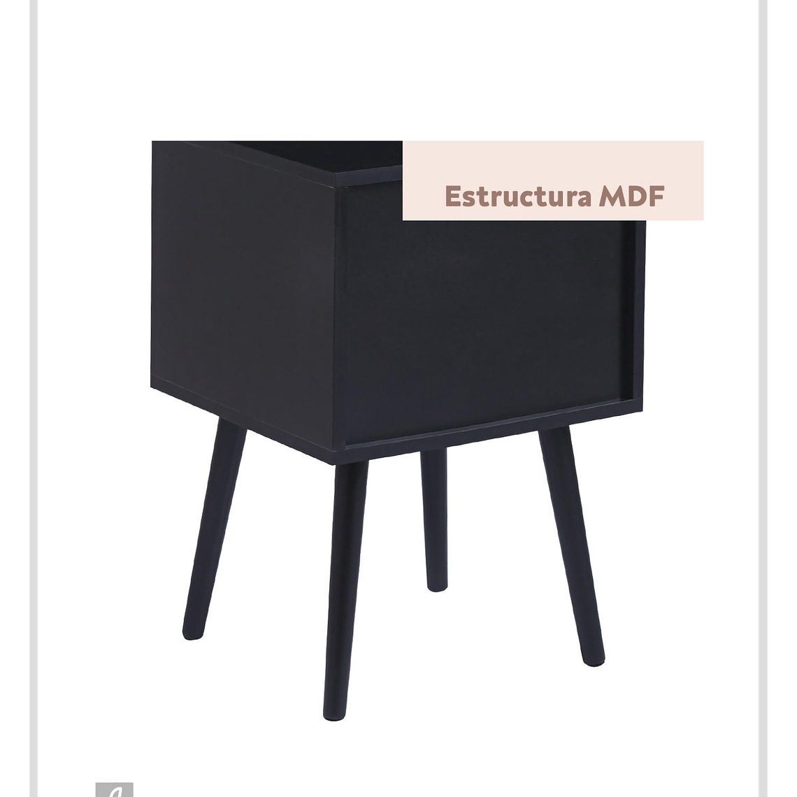 Pack Veladores Wood Black (2 unidades) 9