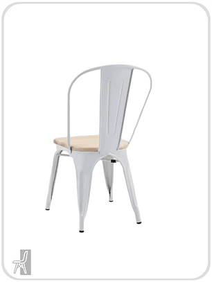 Silla Tolix con Madera