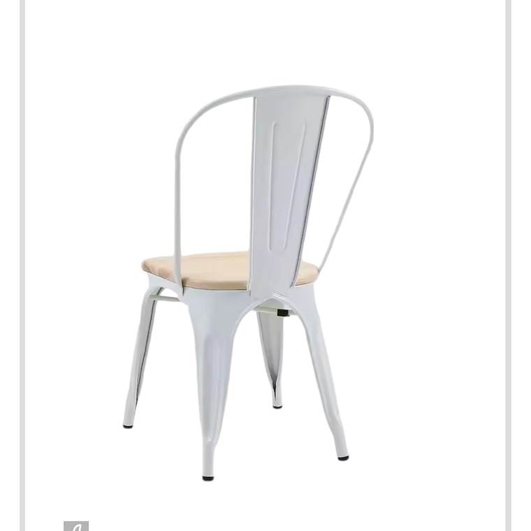 Silla Tolix con Madera 2