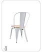 Silla Tolix con Madera - Miniatura 2