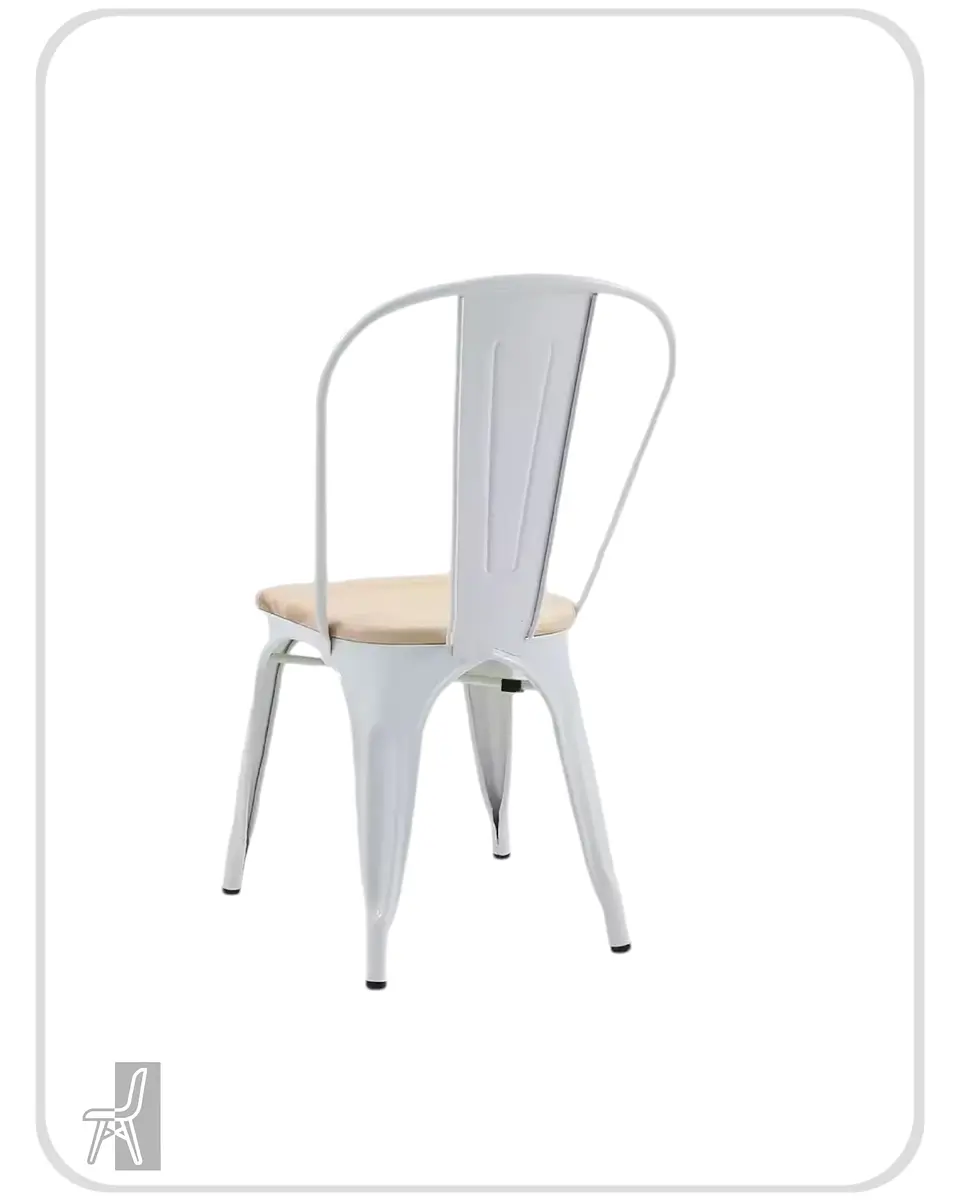 Silla Tolix con Madera 2