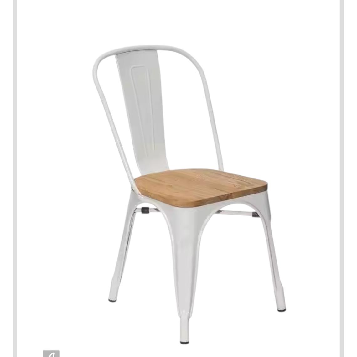Silla Tolix con Madera 1