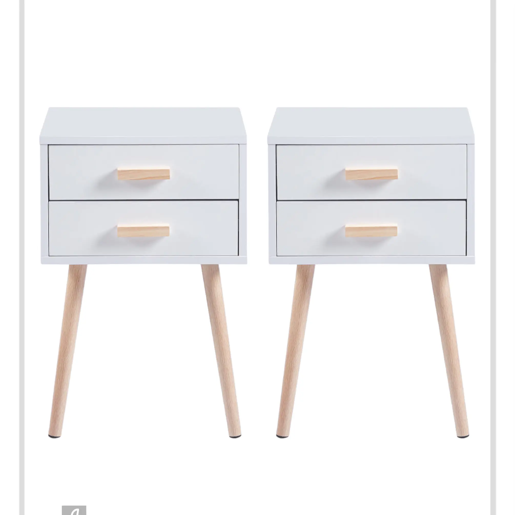 Pack Veladores Simple Blanco (2 unidades) 1