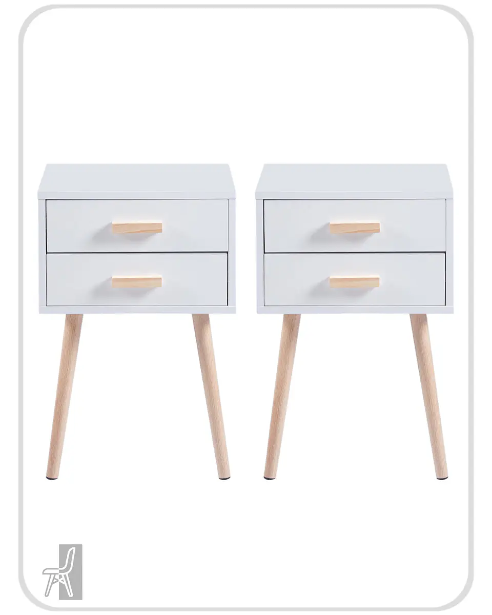 Pack Veladores Simple Blanco (2 unidades) 1