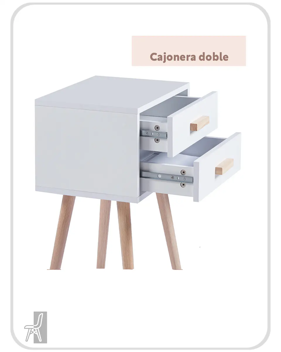 Pack Veladores Simple Blanco (2 unidades) 4