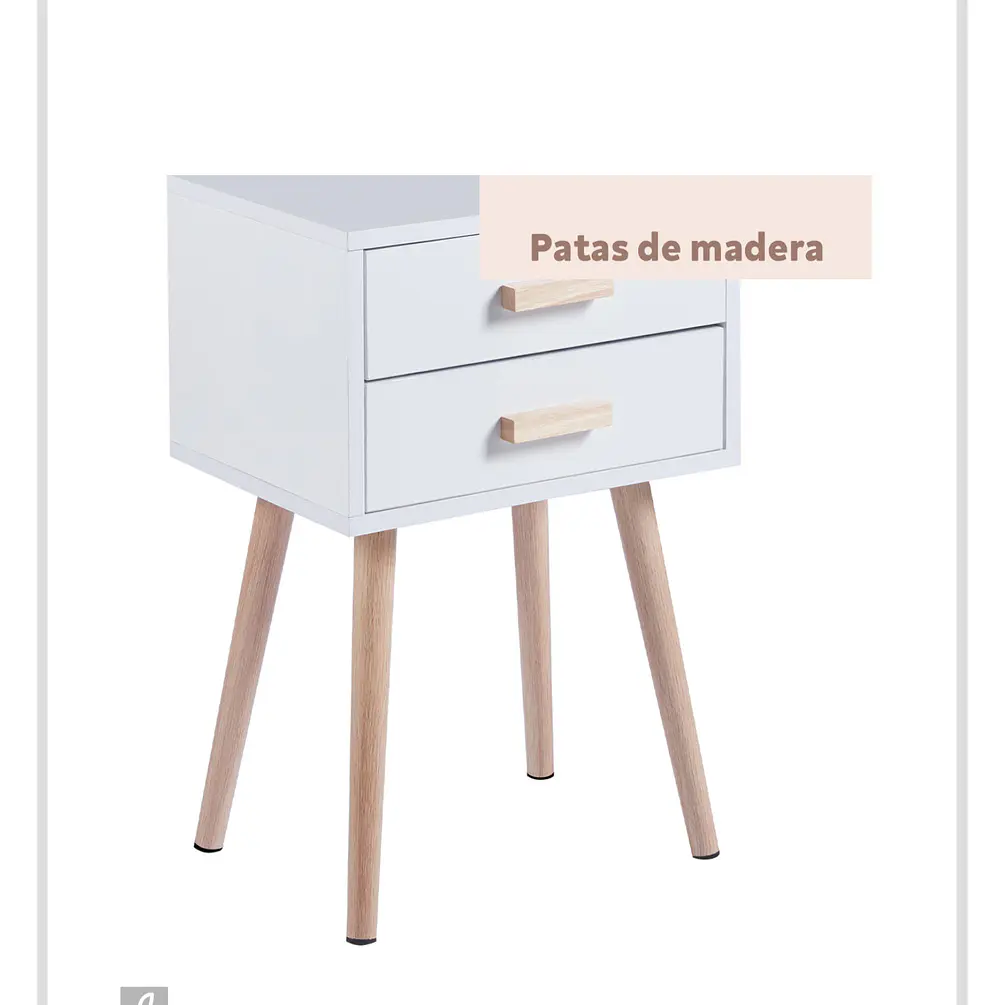 Pack Veladores Simple Blanco (2 unidades) 5