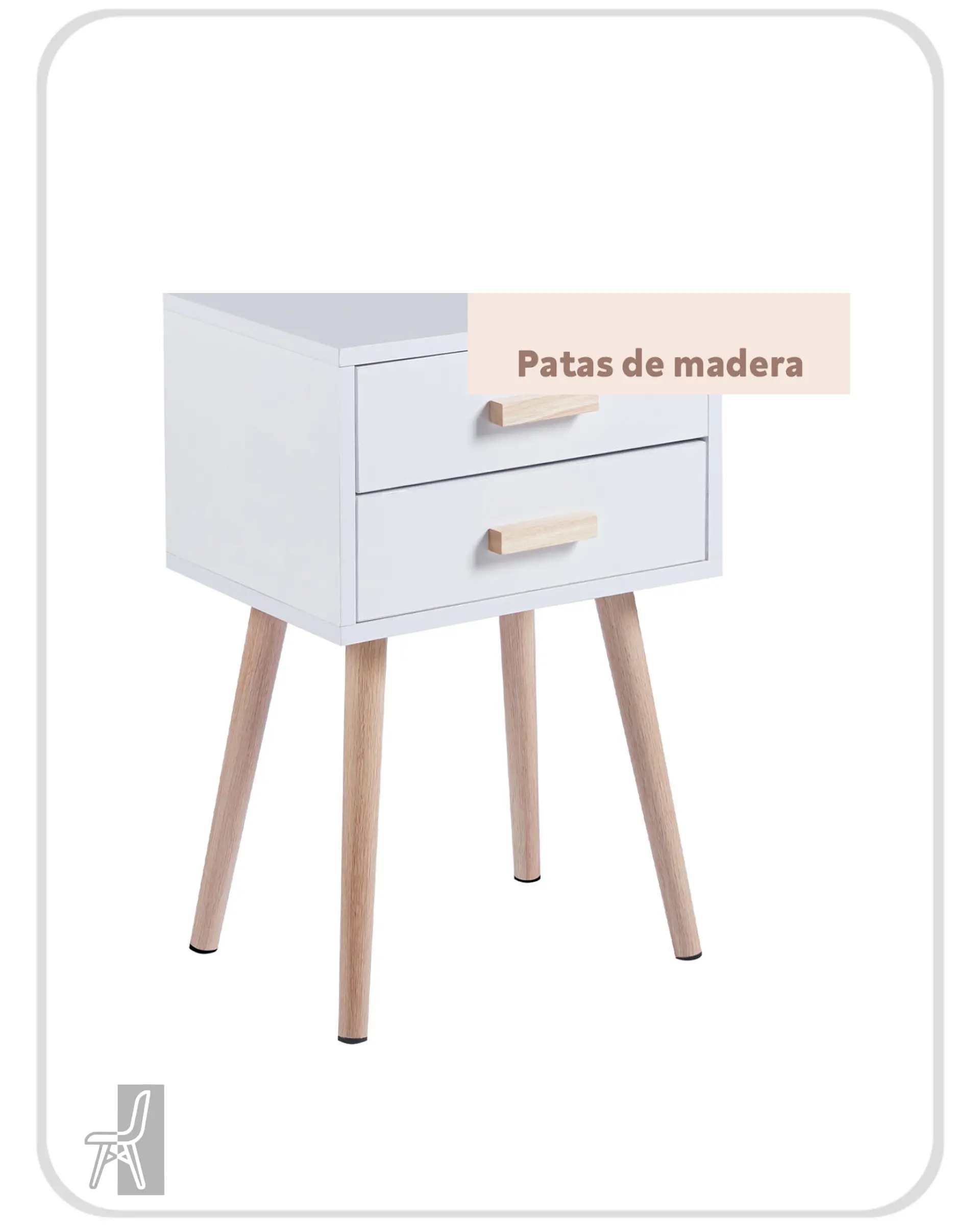 Pack Veladores Simple Blanco (2 unidades) 5