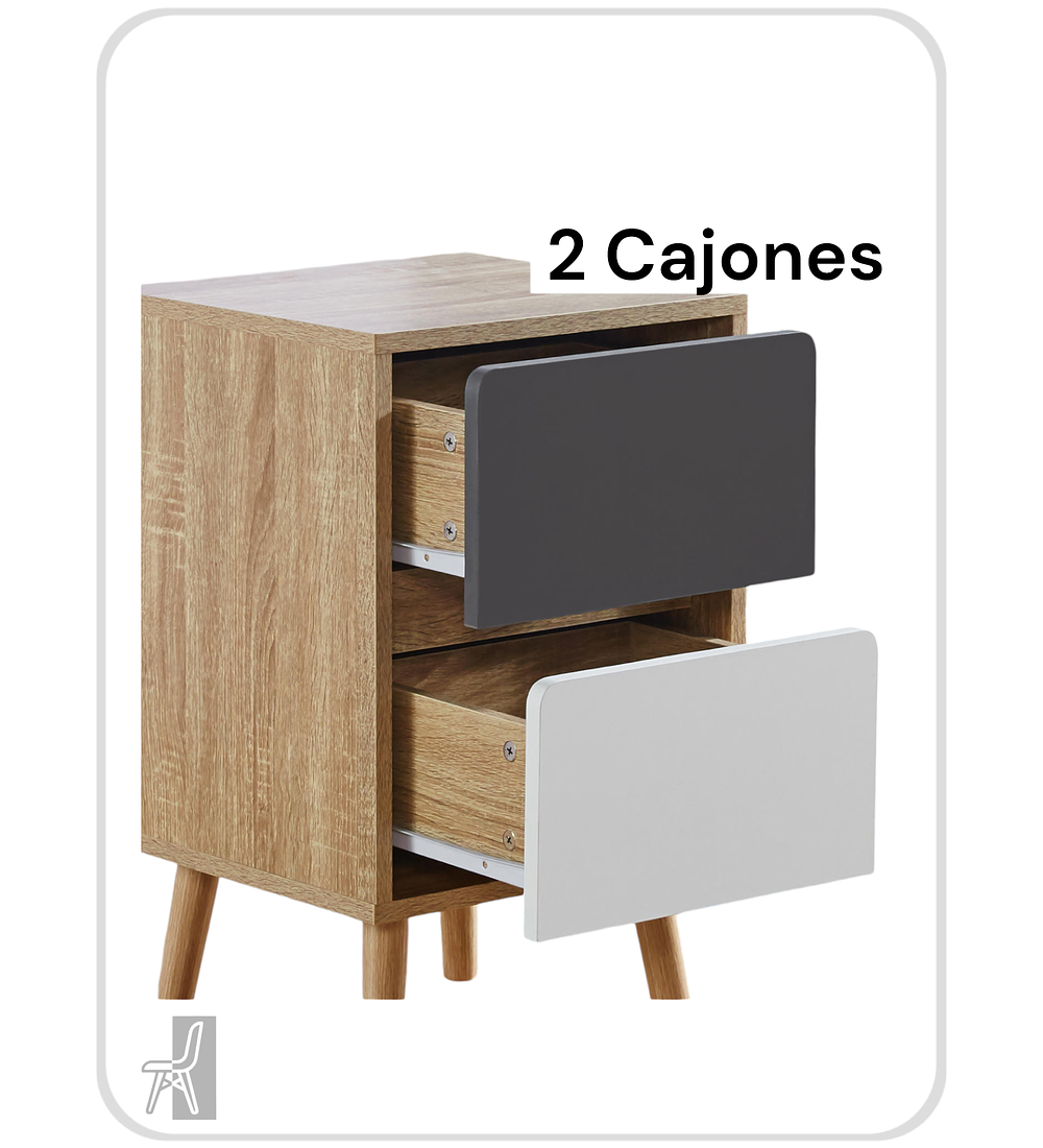 Pack Veladores Wood Bitono (2 unidades)