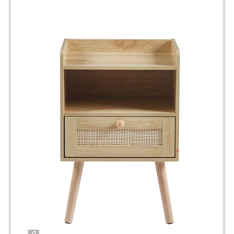 Pack Velador Ratán con Cajón (2 Unidades) 3