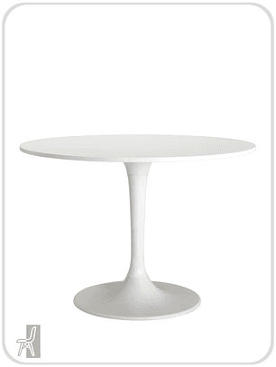 Mesa Tulip Blanca 100 cm