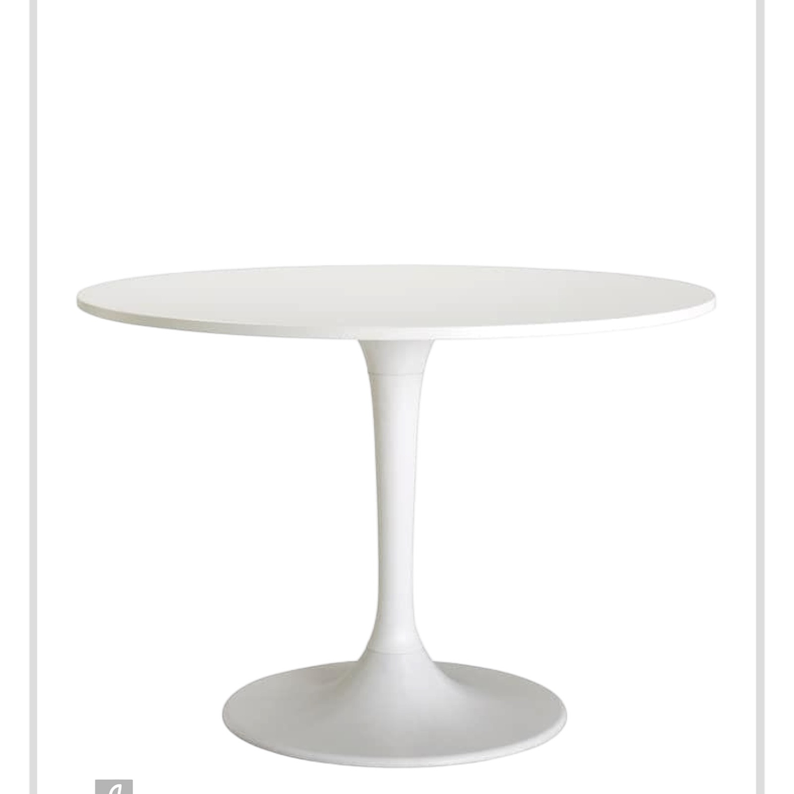 Mesa Tulip Blanca 80 cm 1