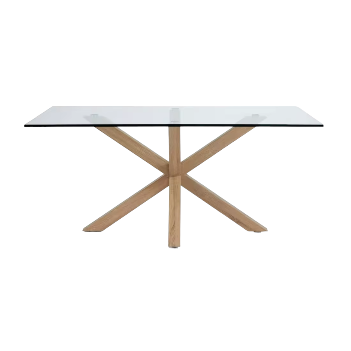 Mesa Rectangular Vidrio Madrid 140x80 cm 2