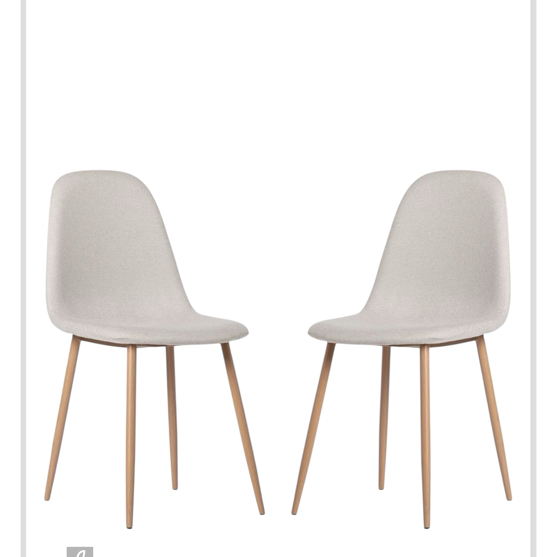 Pack Silla Scoop Wood 1