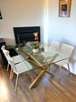 Comedor Rectangular Vidrio Elite con Sillas Windsor - Miniatura 1