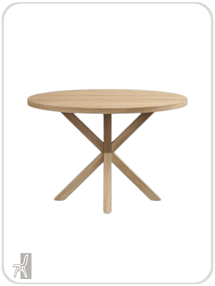 Mesa Redonda MDF Madrid 120 cm