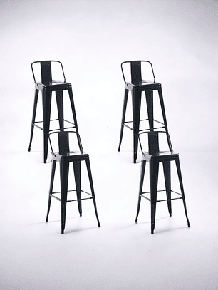 Pack Taburetes Tolix 66 cm