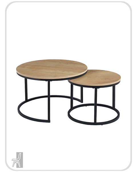 Mesa de Centro Anidada Wood