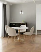 Comedor Redondo Tulip Golden con Sillas Siena  - Miniatura 1