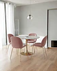 Comedor Redondo Tulip Golden con Sillas Siena  - Miniatura 4