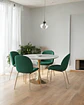 Comedor Redondo Tulip Golden con Sillas Siena  - Miniatura 2