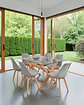 Comedor Rectangular Vidrio Elite con Sillas Tulip - Miniatura 8