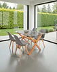 Comedor Rectangular Vidrio Elite con Sillas Tulip - Miniatura 10