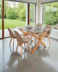 Comedor Rectangular Vidrio Elite con Sillas Tulip - Miniatura 11