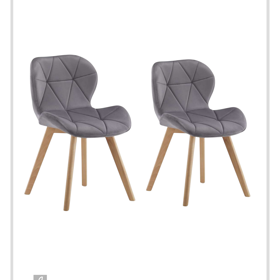 Pack Sillas Radar Velvet 13