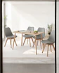 Comedor Rectangular Melamina con Sillas Tulip - Miniatura 30