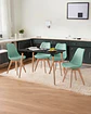 Comedor Rectangular Melamina con Sillas Tulip - Miniatura 38