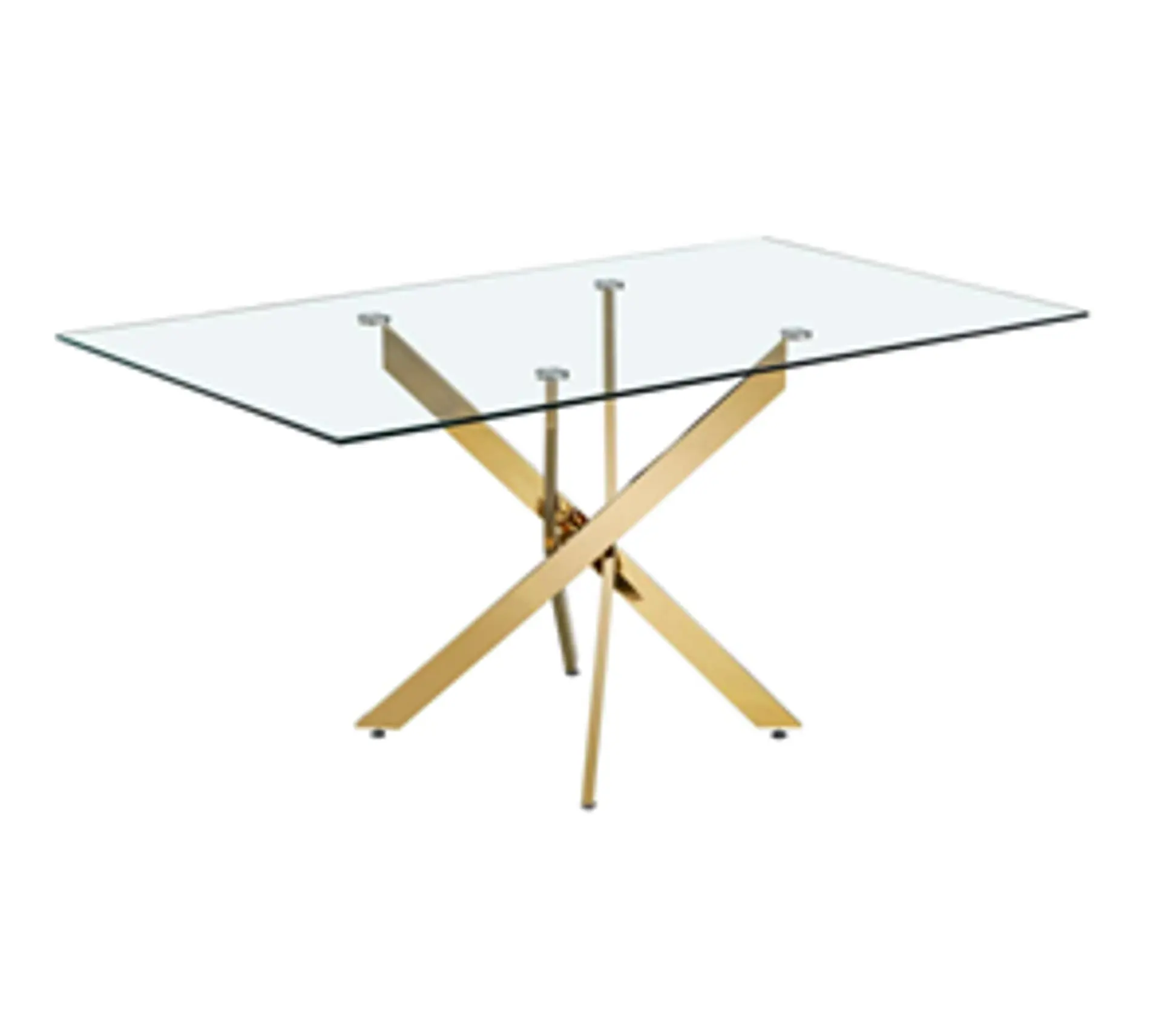 Mesa Rectangular Hellen Gold 4
