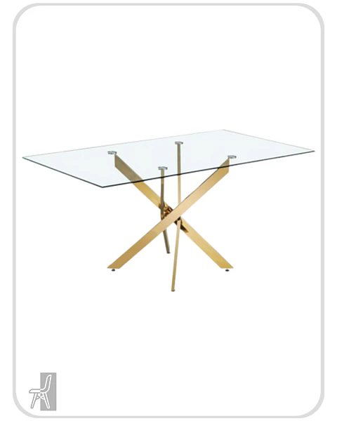 Mesa Rectangular Hellen Gold