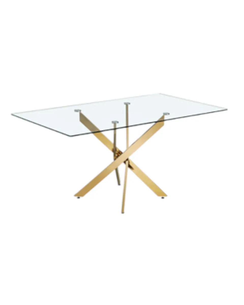 Mesa Rectangular Hellen Gold 3
