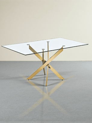 Mesa Rectangular Hellen Gold