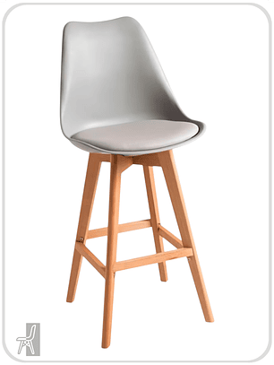 Taburete Tulip 65 cm