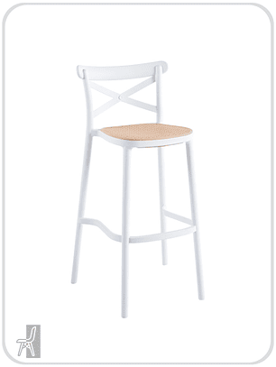 Taburete Danubio Crossback 65 cm