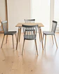 Comedor Cuadrado Melamina con Sillas Windsor - Miniatura 10