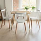 Comedor Cuadrado Melamina 4 Sillas Windsor – Mesa 80x80 - Miniatura 11
