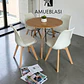Comedor Redondo Melamina 4 Sillas Tulip – Mesa Eames - Miniatura 1