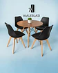 Comedor Redondo Melamina Eames con Sillas Tulip - Miniatura 4