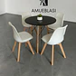 Comedor Redondo Melamina 4 Sillas Tulip – Mesa Eames - Miniatura 14