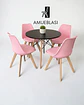 Comedor Redondo Melamina Eames con Sillas Tulip - Miniatura 15