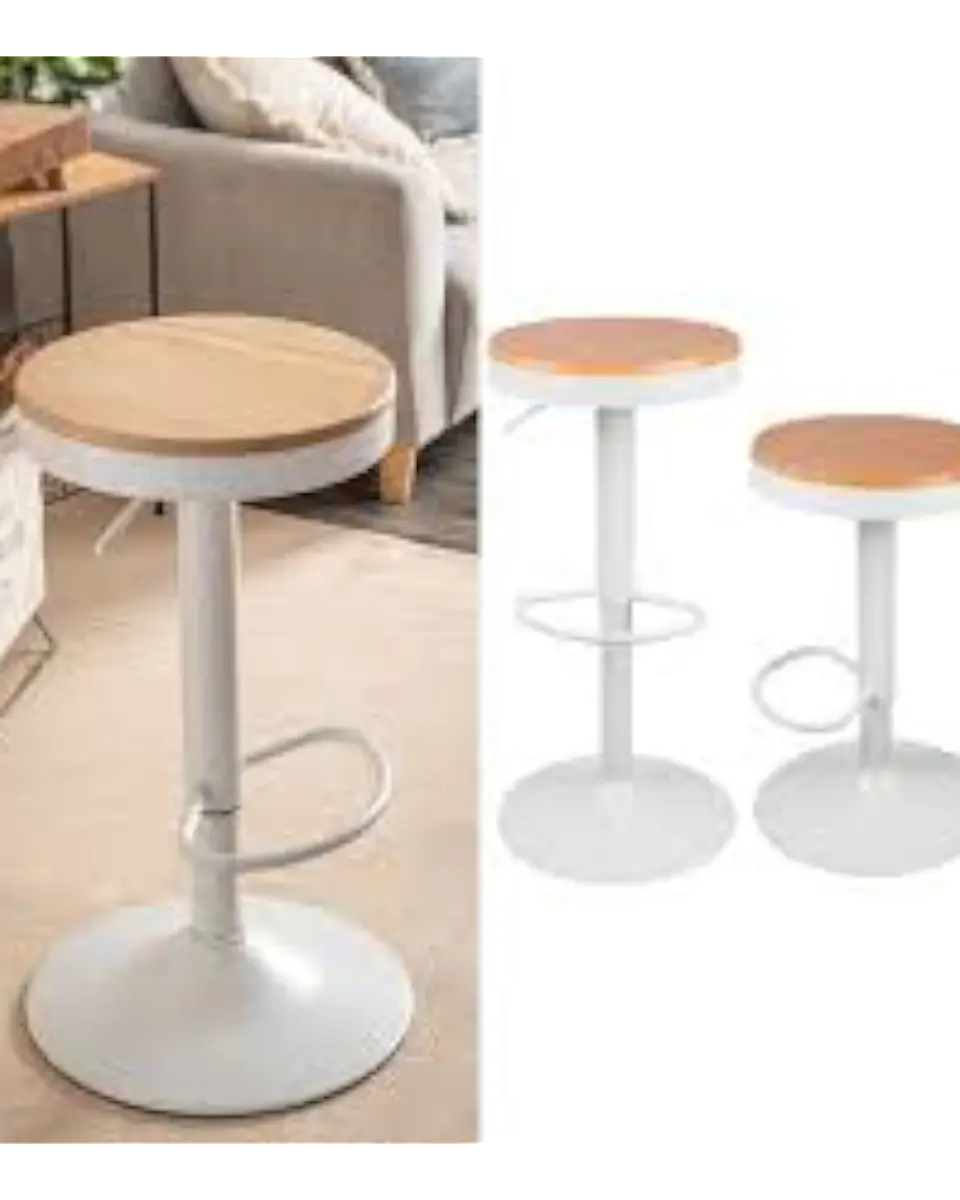Taburete Bar Industrial Regulable 8