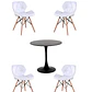 Comedor Mesa Redonda Tulip + 4 Sillas Radar - Miniatura 9