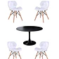 Comedor Mesa Redonda Tulip + 4 Sillas Radar - Miniatura 13