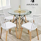 Comedor Redondo Vidrio 4 Sillas Windsor – Mesa Eames - Miniatura 4
